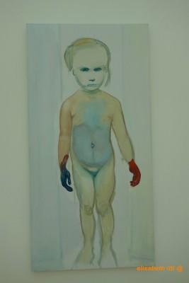 Marlene Dumas – The Image as Burden Marlene Dumas The Painter, 1994 Huile sur toile, 200 x 100 cm The Museum of Modern Art, New York, don partiel et promis de Martin et Rebecca Eisenberg © Marlene Dumas