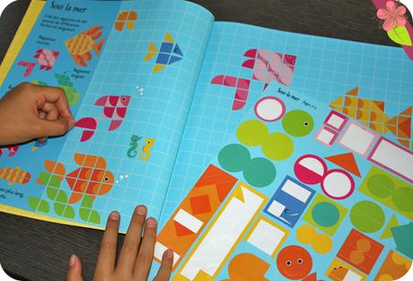Mosaïques en autocollants : Les animaux - Usborne Mosaïques en autocollants : Les animaux - Usborne
