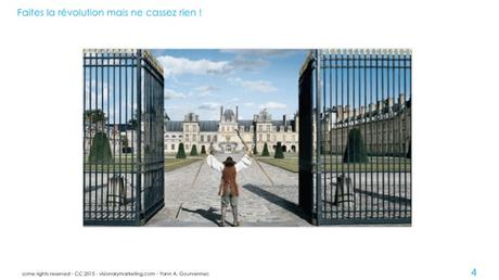 RH faites la révolution mais ne cassez rien (adapté d’une publicité de PWC de 2009) RH faites la révolution mais ne cassez rien (adapté d’une publicité de PWC de 2009)