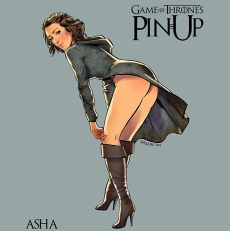 Le style Pin-Up s’invite dans Game of Thrones Andrew-Tarusov-got-02