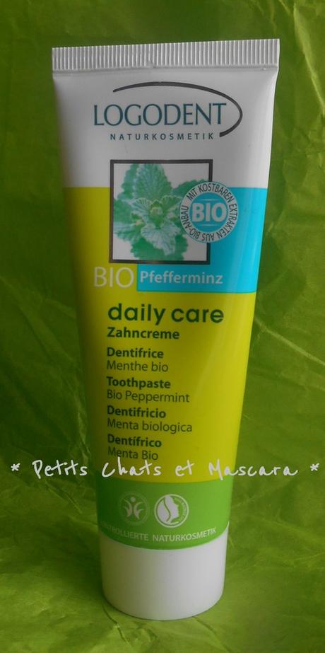 dentifrice menthe logodent daily care