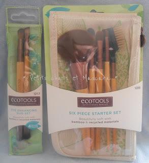 maquillage pinceaux bambou ecotools