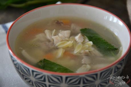 Canja de galinha – {Bouillon de poule portugais} Canja de galinha – {Bouillon de poule portugais}