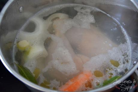Canja de galinha – {Bouillon de poule portugais} Canja de galinha – {Bouillon de poule portugais}