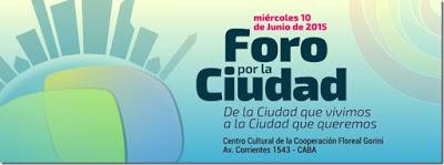 Foro por la Ciudad : une journée entière pour penser une Buenos Aires de gauche au CCC [à l'affiche]