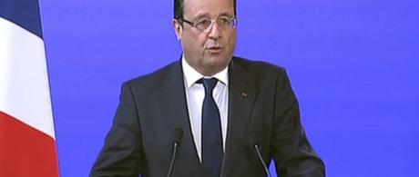 hollandeconf Le gouvernement poursuit son combat contre l’écologie