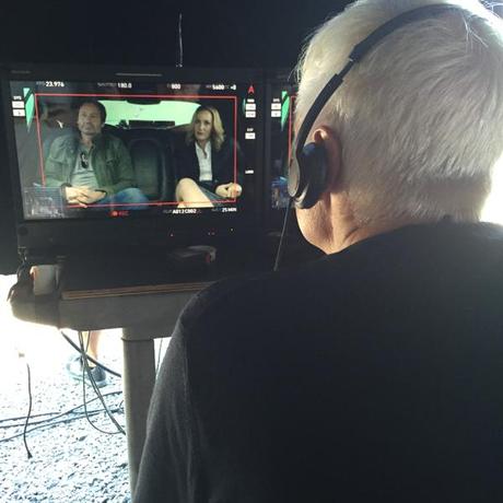 En exclusivité la première image du tournage d' X.Files En exclusivité la première image du tournage d' X.Files
