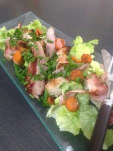 UNE SALADE FACON CESAR : UNE RECETTE FACILE @yaquoidansmonfrigo.com