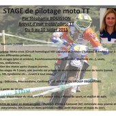 Stage de pilotage enduro du 6 au 10 juillet 2015 avec Stéphanie Buisson