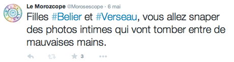 Sur Twitter, un astrologue maltraite votre horoscope Sur Twitter, un astrologue maltraite votre horoscope