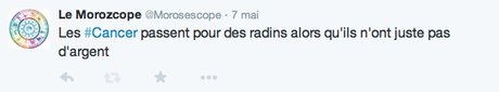 Sur Twitter, un astrologue maltraite votre horoscope Sur Twitter, un astrologue maltraite votre horoscope