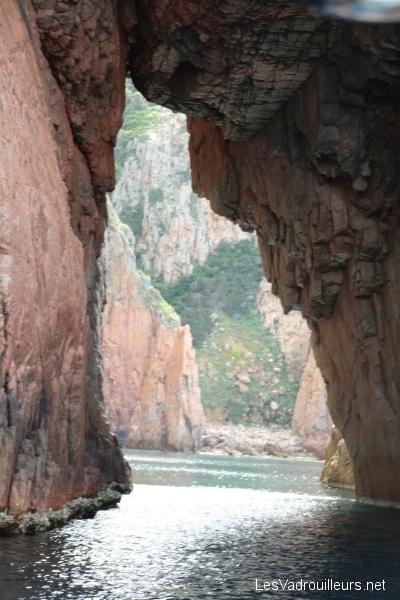 Entrée de la piscine naturelle Entrée de la piscine naturelle