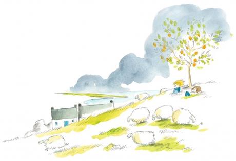 Les petits bonheurs, chanté par Domitille & Amaury, illustré par Olivier Tallec Les petits bonheurs, chanté par Domitille & Amaury, illustré par Olivier Tallec