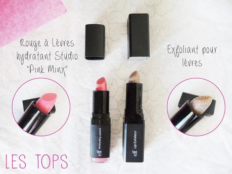 Les produits pour les lèvres Ma dernière commande E.L.F avec Soldesduck.be