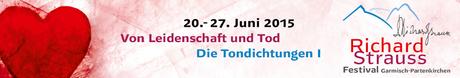 Coup d´envoi du Festival Richard Strauss à Garmisch le 20 juin