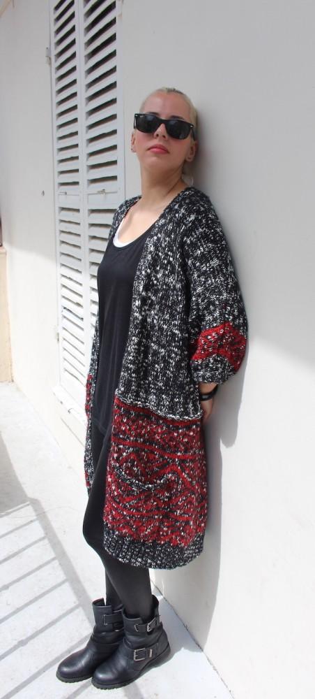 Envie #70 : Mon Look en mode Rock’n’roll Girl tenue du jour gilet etam tenue rock n roll