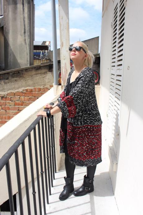 Envie #70 : Mon Look en mode Rock’n’roll Girl tenue du jour gilet etam tenue rock n roll