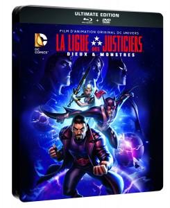 Les collectors pour Justice League : Gods and Monsters la-ligue-des-justiciers-dieux-et-monstres-steelbook-blu-ray-warner-bros-home-entertainment