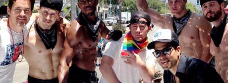 Channing Tatum & Matt Bomer sexy à la Gay Pride de Los Angeles