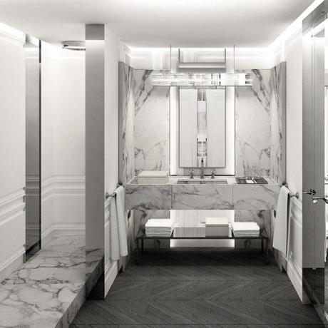 Visite déco : Baccarat hôtel à New York Hôtel Baccarat