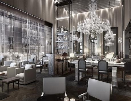 Visite déco : Baccarat hôtel à New York Hôtel Baccarat