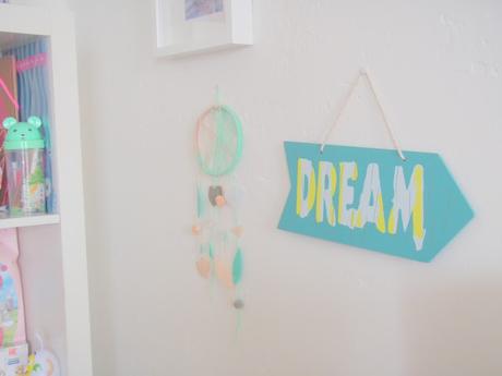 La chambre aux rêves pastel.