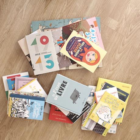 #viedentrepreneure (en vélo) Quand je ramène tout ça de bouquins… HM