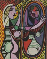 Picasso, femme miroir