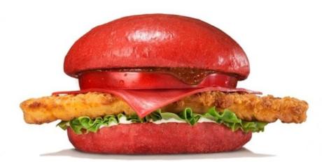 red burger burger king