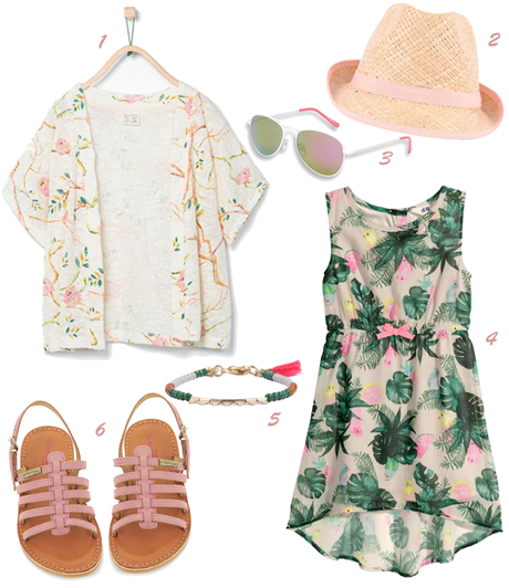 Le look fillette Summer 2015 Le look fillette Summer 2015