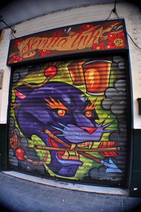 Graffiti in Sevilla (Part.2) Sevilla Ink