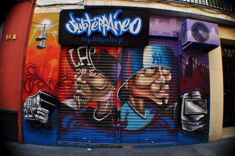 Graffiti in Sevilla (Part.2) Subterraneo HiHop Shop