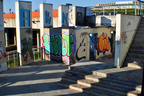 Graffiti in Sevilla (Part.2) AKN Kaput Oil etc