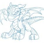 dessin de dragon