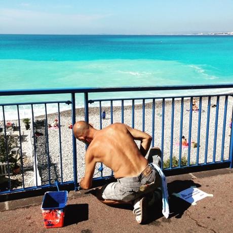 Un peu de bleu... Un peu de bleu...