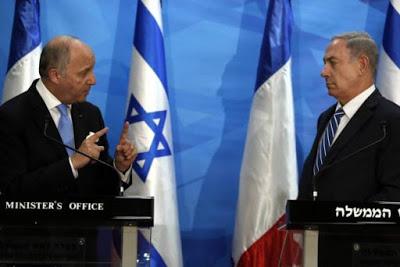 Israël Netanyahu refuse, lors visite Fabius, tout 