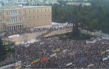 Rassemblement du 21 juin à Athènes