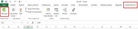 Power Pivot Manage