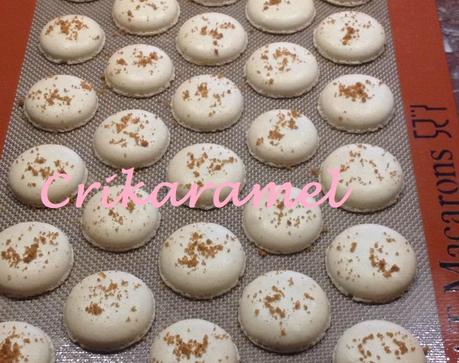 coques macarons speculoos