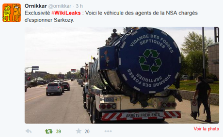 Holande, Sarkozy et Chirac espionnés ? C’est bien fait pour leur gueule ! #wikileaks