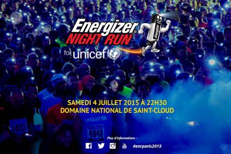 Energizer Night Run : courrir solidaire et autrement !