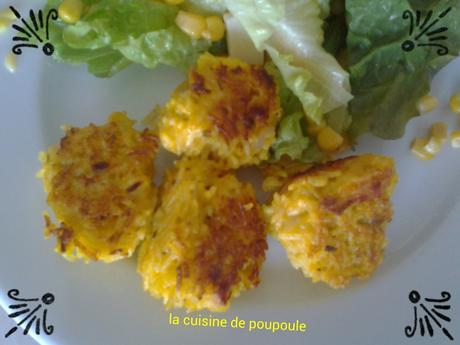 Croquette de riz  au thermomix ou sans