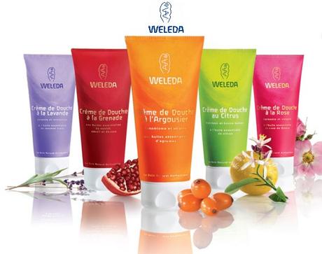 Mes marques de parapharmacie weleda_cremes_de_douche