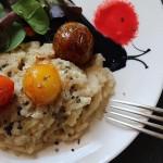 Risotto au gorgonzola et aux tomates cerises