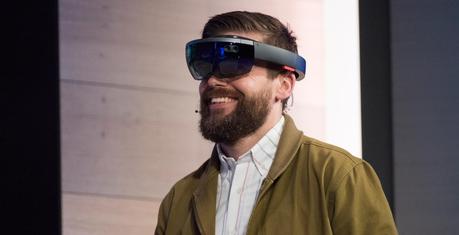Les HoloLens de Microsoft (Image : The Telegraph).