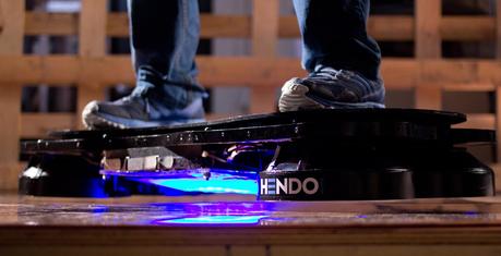 Le Hendo Hoverboard dans la réalité (Image : Hendo).