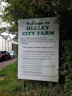 Visite à Heeley City Farm - Sheffield.