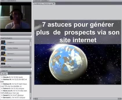 Comment réussir un Webinar – Partie 3 webcam-webcast