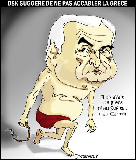 DSK recommande l'indulgence pour la Grèce