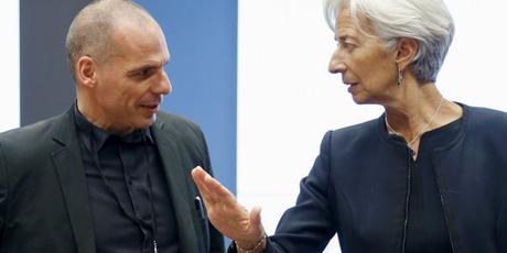 Yanis Varoufakis face à Christine Lagarde: «Si le 1er juillet  ce n'est pas payé, ce n'est pas payé»